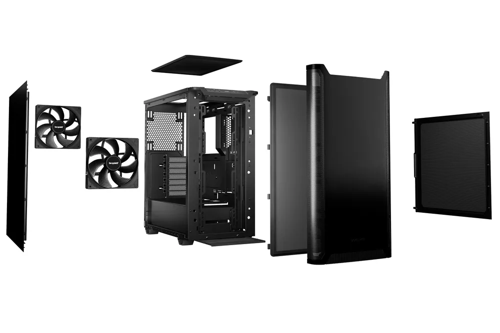 Be quiet! Pure Base 501 Black – 4. kép