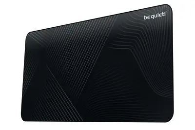 Be Quiet! Egérpad - Mousepad XL (900 x 500 x 3mm; fekete)