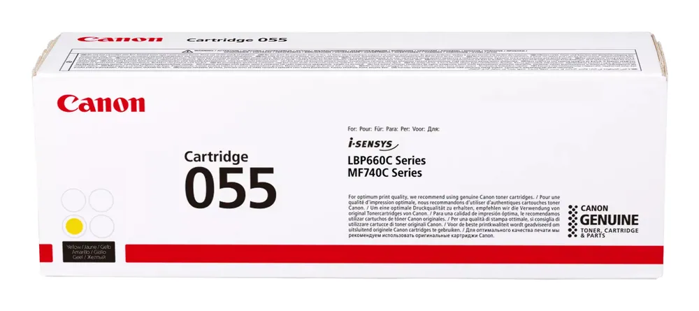Canon CRG-055 Yellow toner – 2. kép