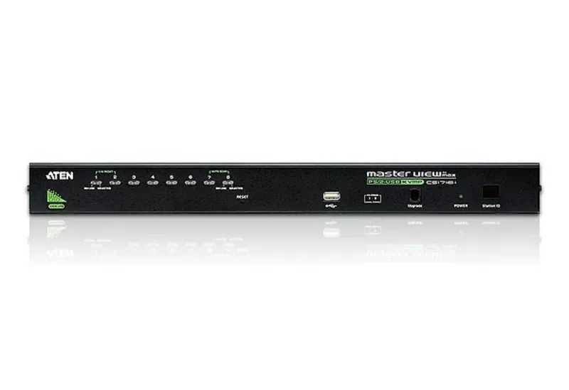 ATEN CS1708A 8-Port PS/2-USB VGA KVM Switch with Daisy-Chain Port and USB Peripheral Support – 3. kép