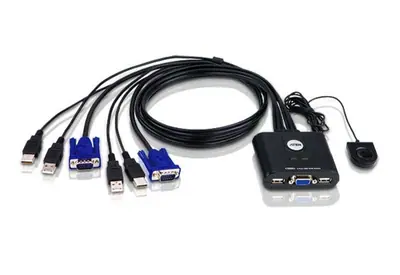 ATEN CS22U KVM Switch/kábel USB 2PC