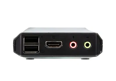 ATEN CS22H 2-Port USB 4K HDMI Cable KVM Switch with Remote Port Selector – 2. kép