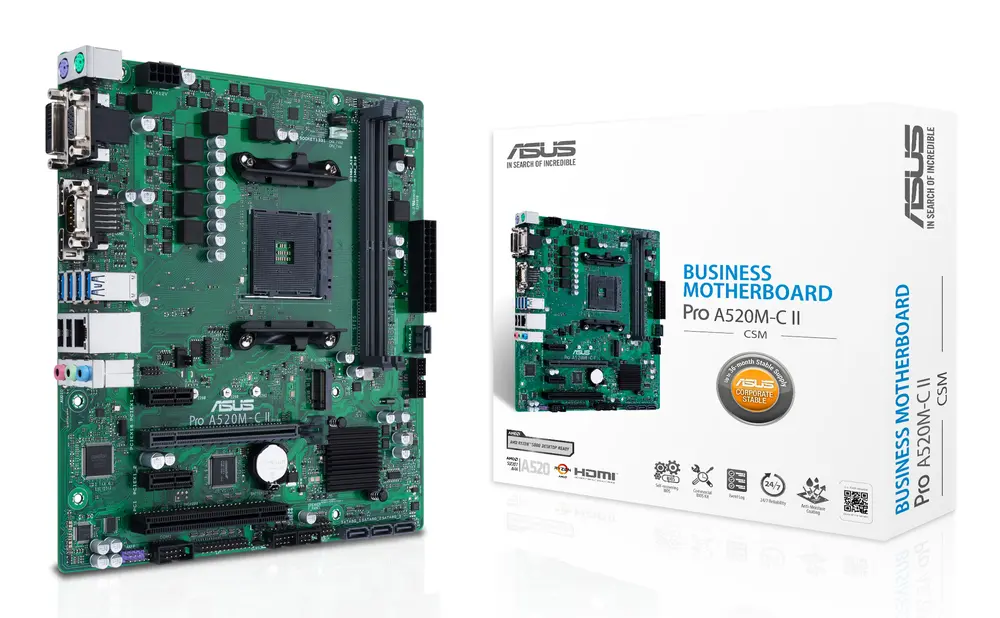 Asus PRO A520M-C II/CSM alaplap