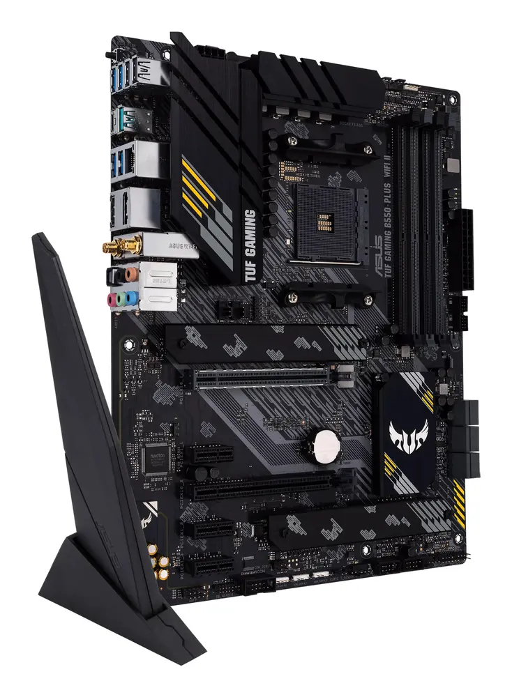 Asus Alaplap - AMD TUF GAMING B550-PLUS WIFI II AM4 (B550, 4xDDR4 4800MHz, 6xSATA3, 2x M.2, 4xUSB2.0, 8xUSB3.2) – 7. kép