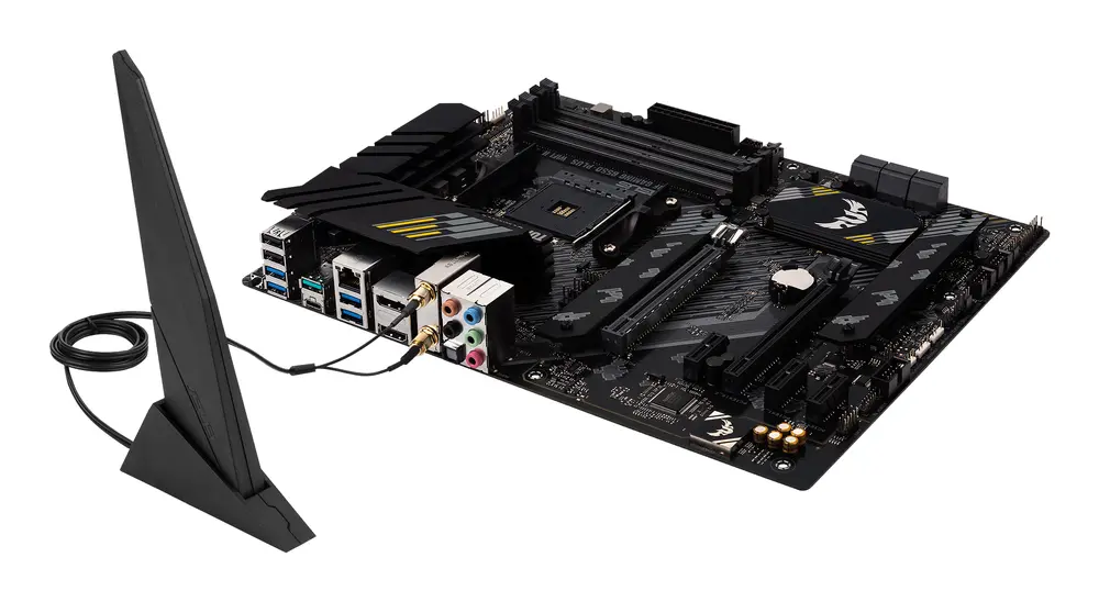 Asus Alaplap - AMD TUF GAMING B550-PLUS WIFI II AM4 (B550, 4xDDR4 4800MHz, 6xSATA3, 2x M.2, 4xUSB2.0, 8xUSB3.2) – 8. kép