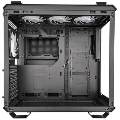 ASUS Ház TUF Gaming GT502 Plus, Tápegység nélkül, Fekete, Üvegfalú – 2. kép