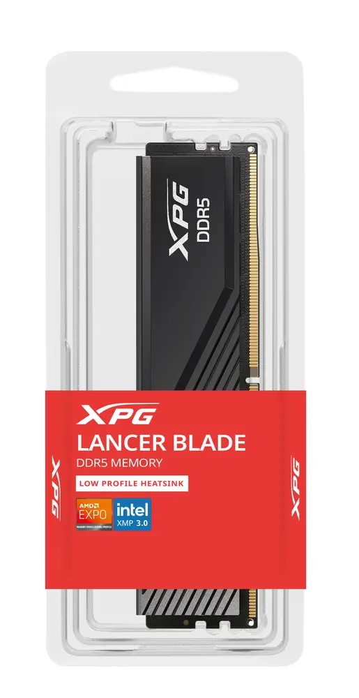 ADATA Memória Desktop - 16GB DDR5 XPG LANCER BLADE (6000MHz, CL30, 1.35V, hűtőbordás, fekete) – 3. kép