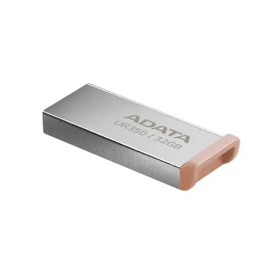 A-Data 32GB UR350 USB3.2 Silver/Brown – 2. kép