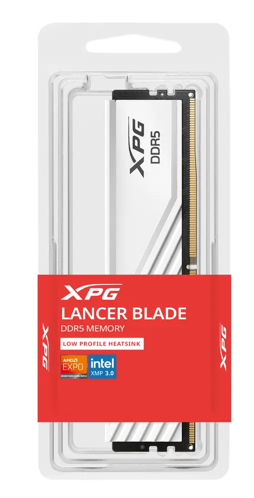 16GB 6000MHz ADATA DDR5 Lancer Blade RAM AX5U6000C4816G-SLABWH – 4. kép