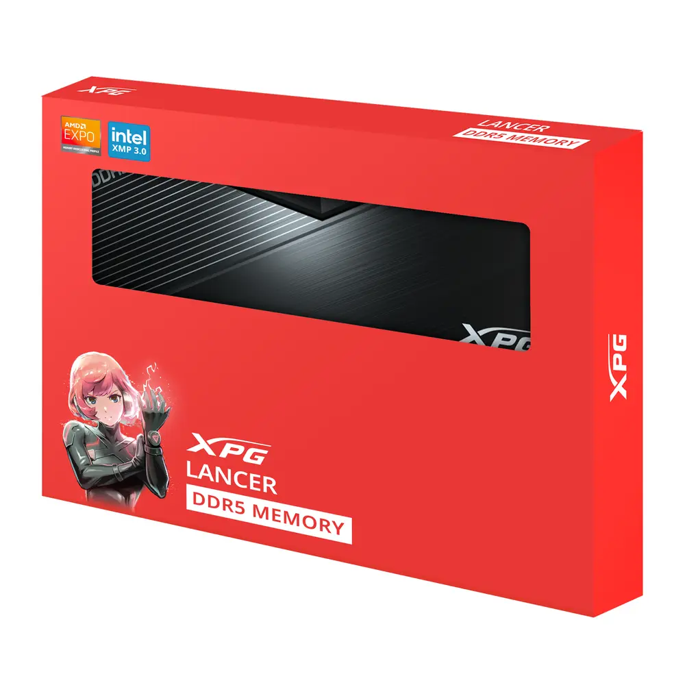 32GB 6000MHz ADATA DDR5 Kit RAM XPG Lancer Blade AX5U6000C4816G-DTLABBK – 8. kép
