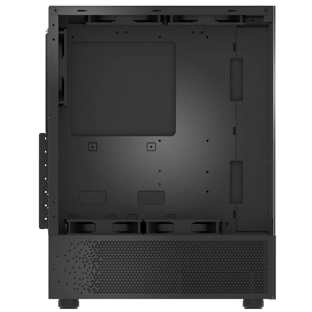 ADATA XPG Ház Midi ATX Invader X Mini, 5x120mm RGB ventilátor, Tápegység nélkül, üvegfalú, fekete – 3. kép