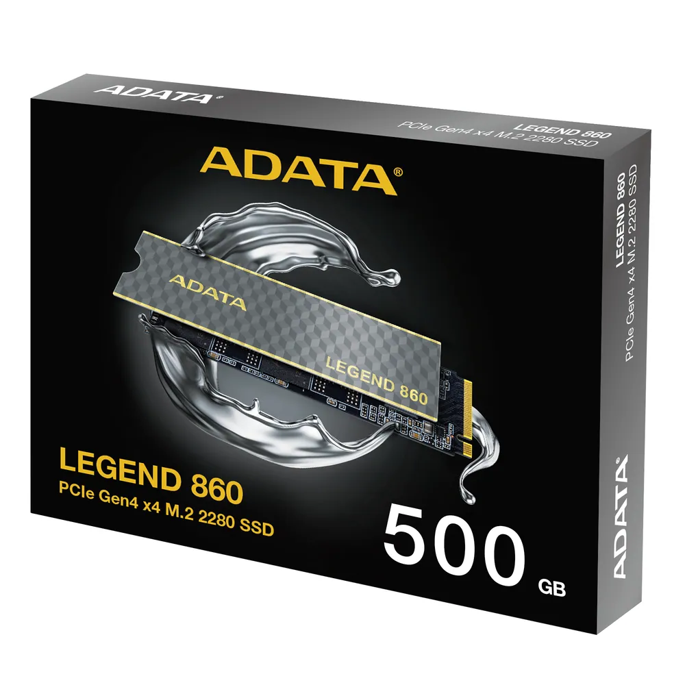 A-Data 500GB M.2 2280 NVMe Legend 860 – 7. kép