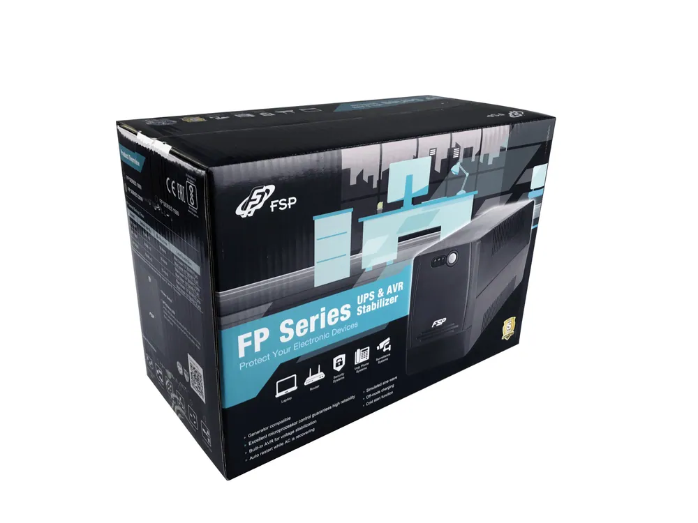 FSP FP 1000VA UPS szünetmentes tápegység – 4. kép