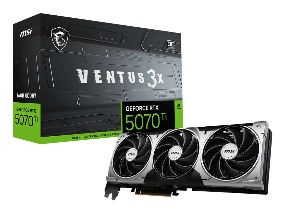 Msi RTX5070 TI 16G VENTUS 3X OC – 7. kép