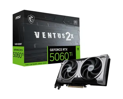 Msi RTX5060 TI 16G VENTUS 2X OC PLUS