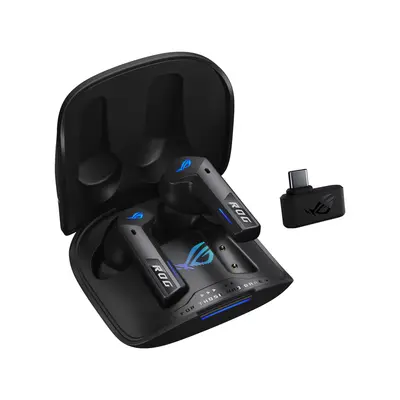 Asus ROG Cetra True Wireless SpeedNova mikrofonos fülhallgató fekete