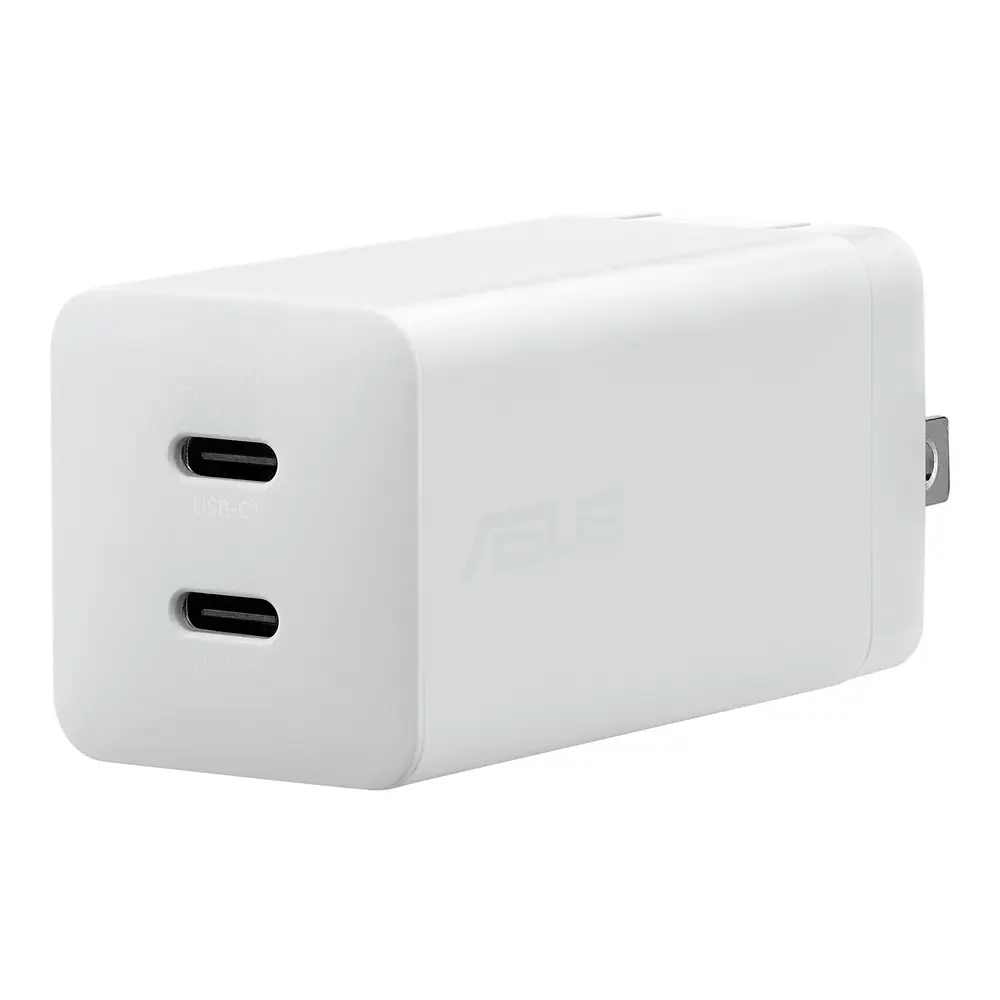 Hálózati töltő 2xUSB-C aljzattal Asus 65W GaN AC65-05