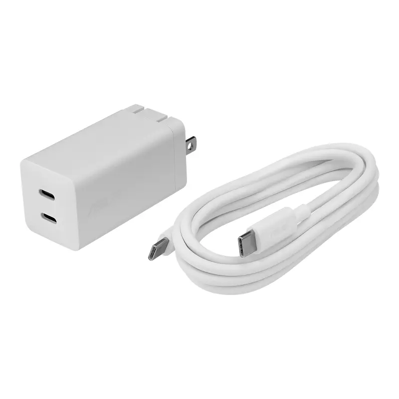 Hálózati töltő 2xUSB-C aljzattal Asus 65W GaN AC65-05 – 7. kép