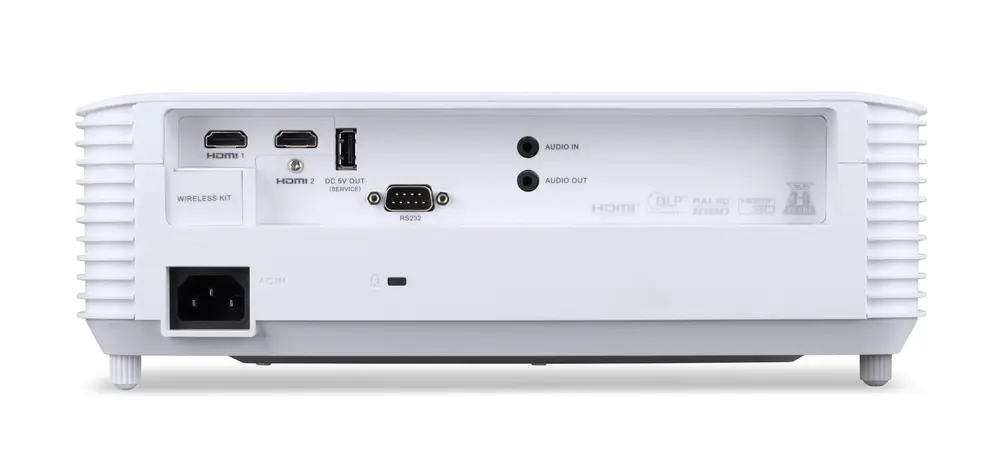 ACER DLP Projektor P1558i, FHD (1920x1080), 16:9, 5200Lm, 10000/1, HDMI, fehér – 8. kép