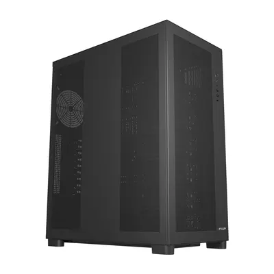 FSP U500 Workstation táp nélküli Full Tower számítógépház fekete