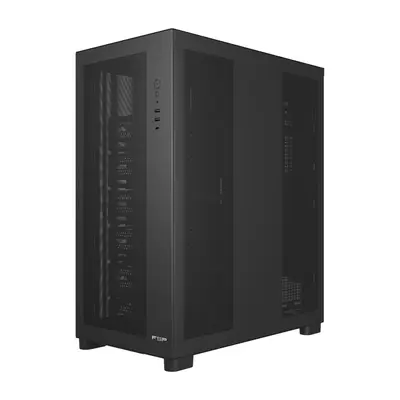 FSP U500 Workstation táp nélküli Full Tower számítógépház fekete – 2. kép