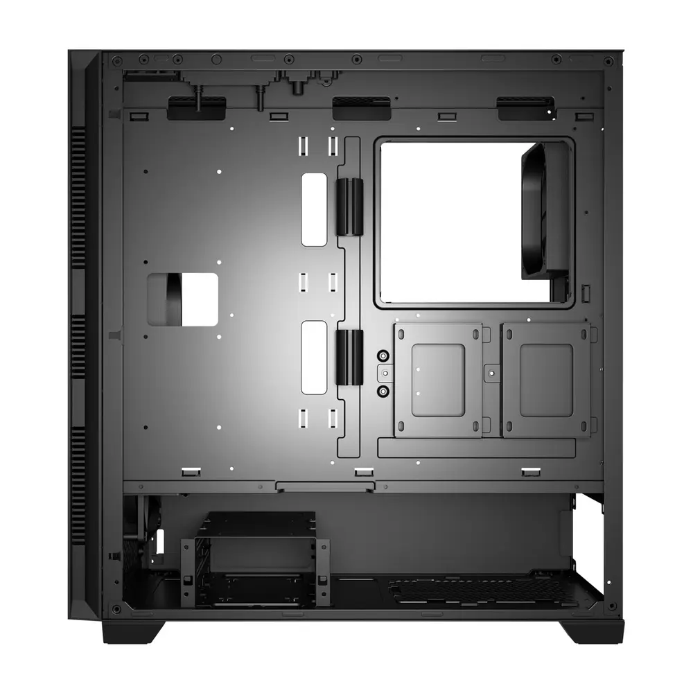 FSP U530 Silent táp nélküli Full Tower számítógépház fekete – 6. kép