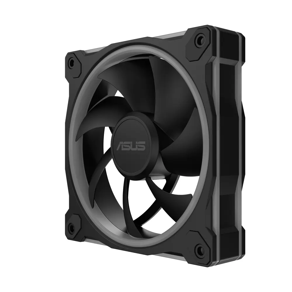 Asus Prime MR120 ARGB rendszerventilátor - 120mm, 21dBA, PWM, 1600rpm, 28mm, fekete – 8. kép