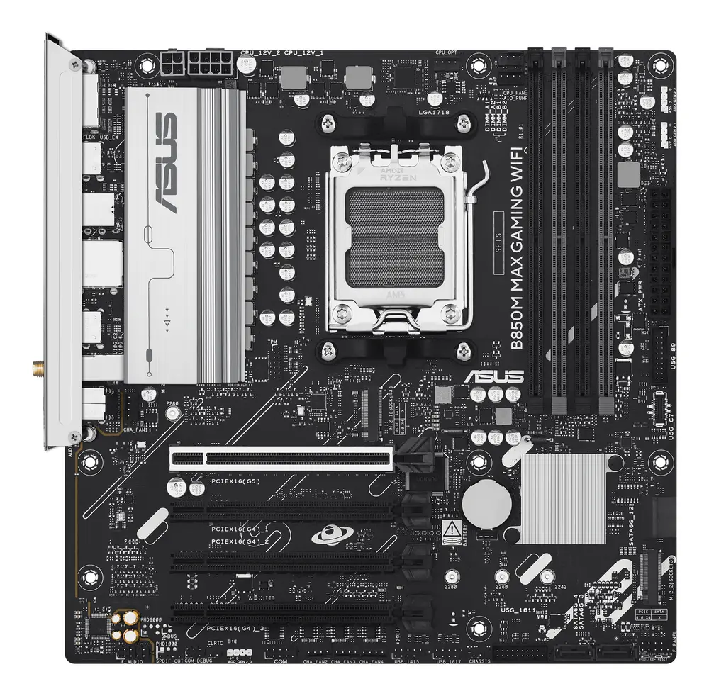 Asus B850M MAX GAMING WIFI alaplap – 2. kép