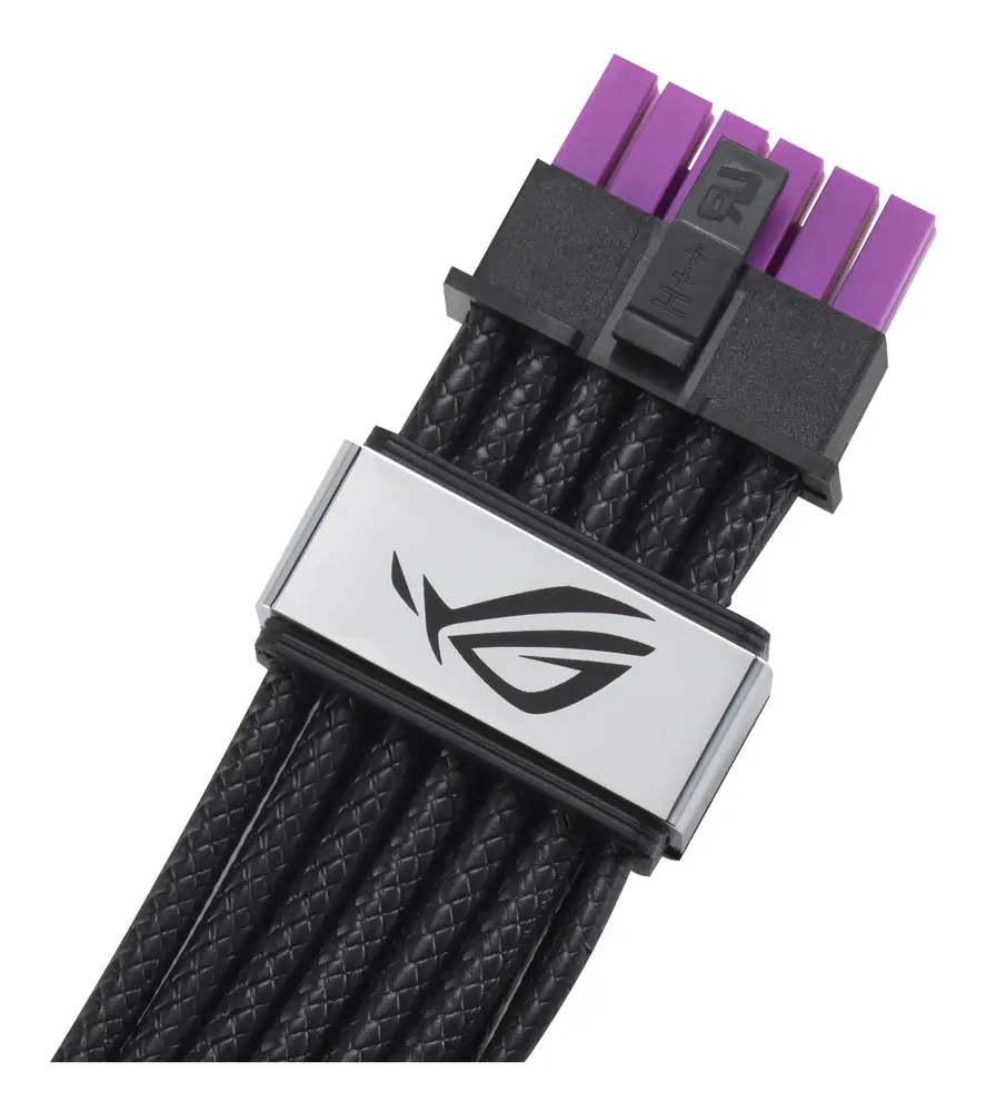 ASUS kábel tápegységhez 16PIN (12V-2x6), Fekete – 2. kép