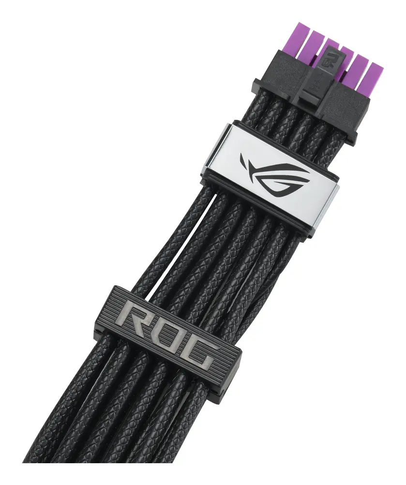 ASUS kábel tápegységhez 16PIN (12V-2x6), Fekete – 4. kép