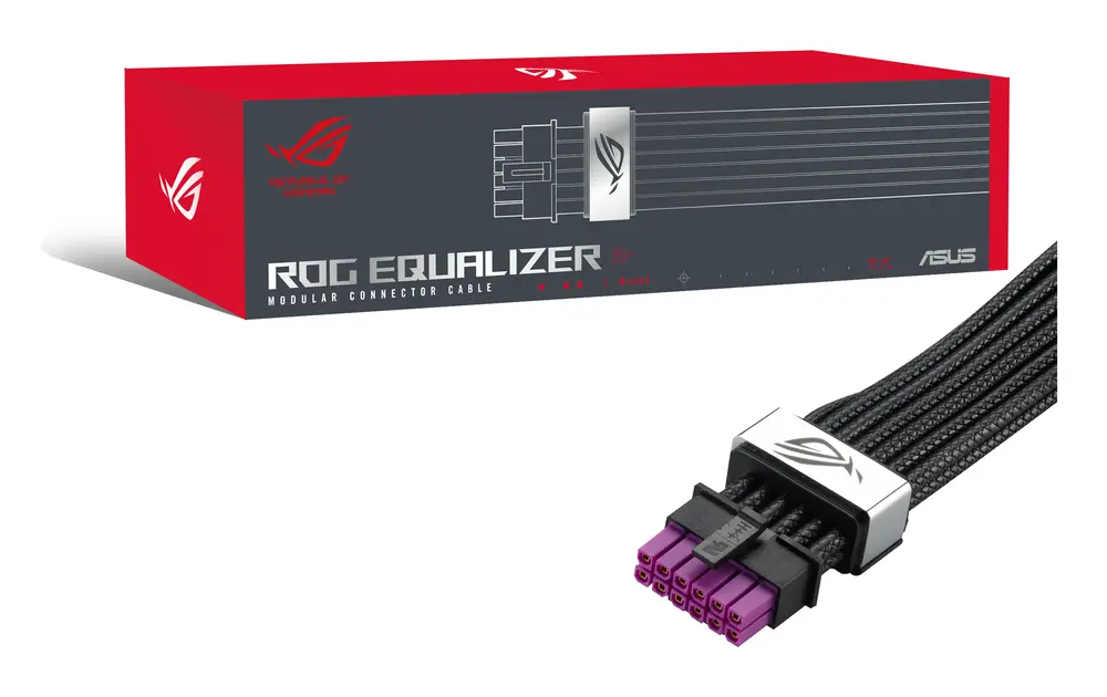 ASUS kábel tápegységhez 16PIN (12V-2x6), Fekete – 6. kép
