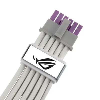 ASUS kábel tápegységhez 16PIN (12V-2x6), Fehér