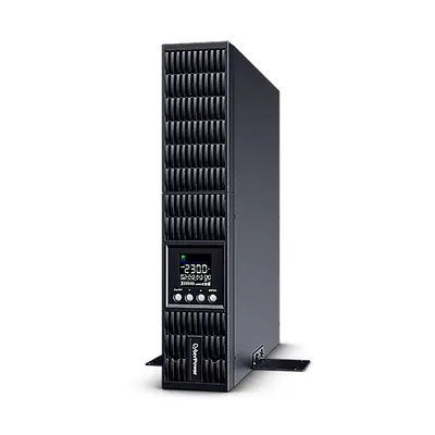 CYBERPOWER UPS, 1000VA/900W, 8xC13, színes LCD, szünetmentes, tiszta színuszos, online kettős konverzió, rack/tower – 2. kép
