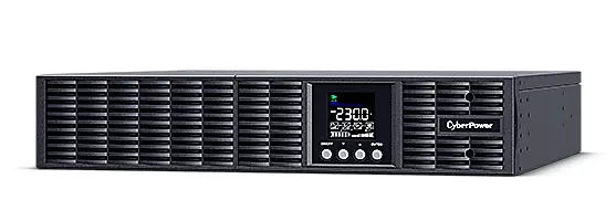 CYBERPOWER UPS, 3000VA/2700W, 8xC13, színes LCD, szünetmentes, tiszta színuszos, online kettős konverzió, rack/tower