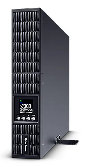 CYBERPOWER UPS, 3000VA/2700W, 8xC13, színes LCD, szünetmentes, tiszta színuszos, online kettős konverzió, rack/tower – 2. kép