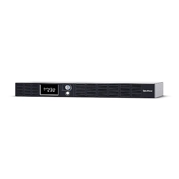 CYBERPOWER UPS OR600ERM1U (6xIEC C13) 600VA 360W 230V RACK szünetmentes tápegység + USB, LINE-INTERACTIVE