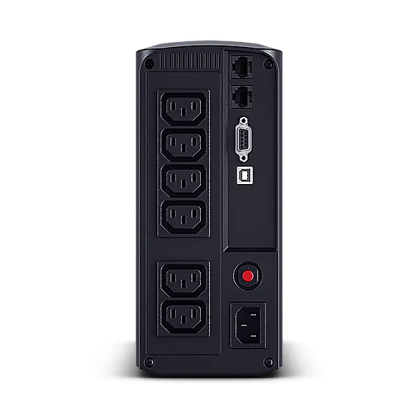 CYBERPOWER UPS, VP1000EILCD, (6xIEC C13) 1000VA 550W 230V szünetmentes tápegység + USB LINE-INTERACTIVE – 3. kép