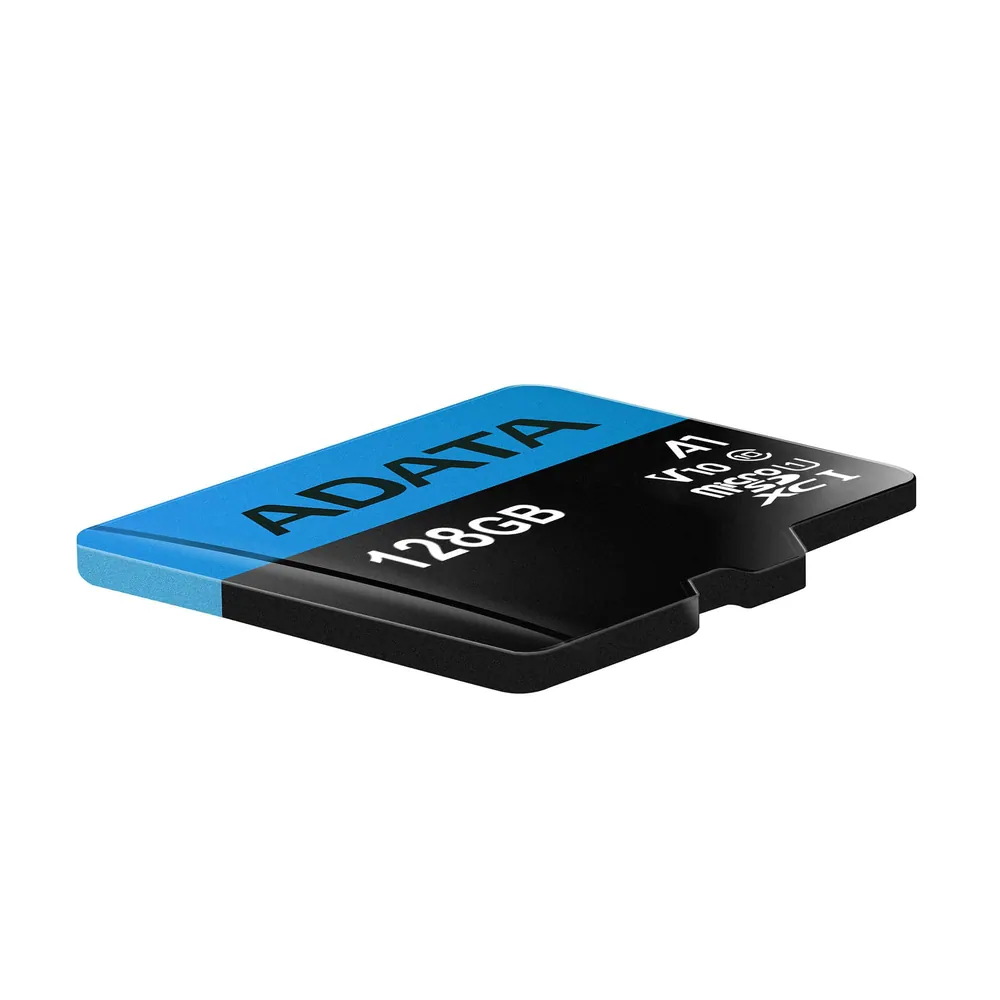A-Data 128GB microSDXC Premier Class 10 UHS-I V10 A1 + adapterrel – 2. kép