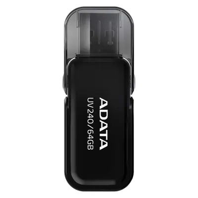ADATA Pendrive - 64GB UV240 (USB2.0, Fekete)
