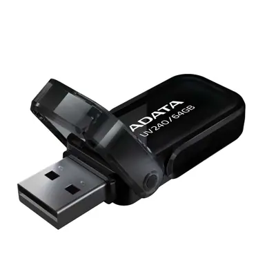 ADATA Pendrive - 64GB UV240 (USB2.0, Fekete) – 2. kép