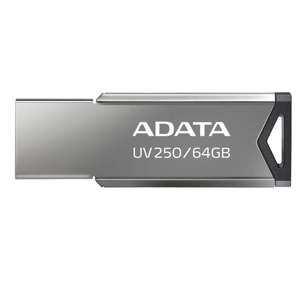 ADATA Pendrive - 64GB UV250 (USB2.0, Szürke)