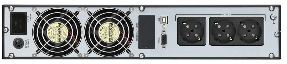 FSP Champ 3000VA 3U rack UPS szünetmentes tápegység – 2. kép