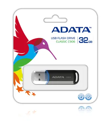 A-Data 32GB Flash Drive C906 Black – 2. kép