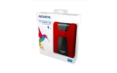 2,5" USB HDD 1TB ADATA USB 3.1 piros AHD650-1TU31-CRD – 2. kép