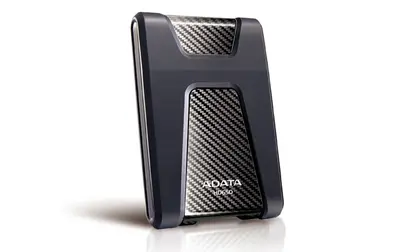2,5" USB HDD 1TB ADATA USB 3.1 fekete AHD650-1TU31-CBK