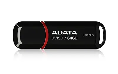 ADATA Pendrive - 64GB UV150 (USB3.2, Fekete)