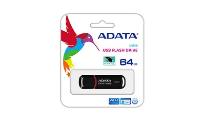 ADATA Pendrive - 64GB UV150 (USB3.2, Fekete) – 2. kép
