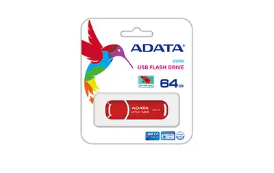 A-Data 64GB Flash Drive UV150 Red – 2. kép