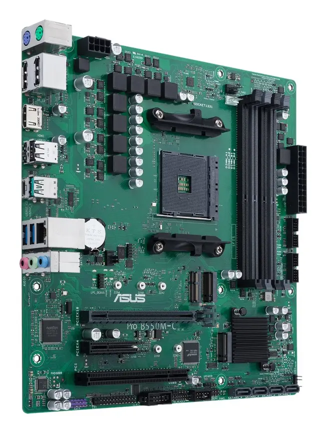 Asus PRO B550M-C/CSM alaplap – 2. kép