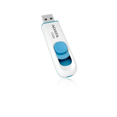ADATA Pendrive - 16GB C008 (USB2.0, Fehér-Kék)